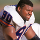Ron Holmes with Broncos in 1989.